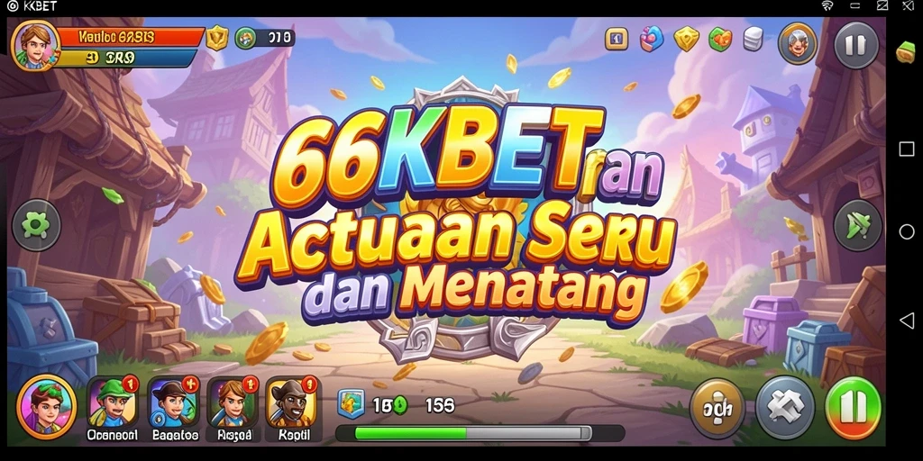 Tampilan gameplay seru dan menantang di 66KBET.