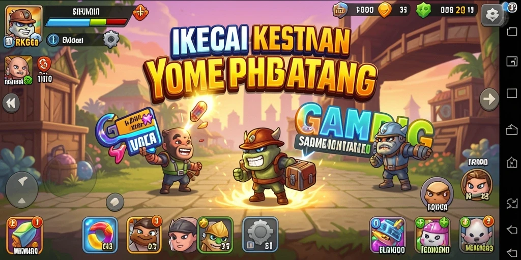 Tampilan gameplay RKGG yang menarik dan menawan.
